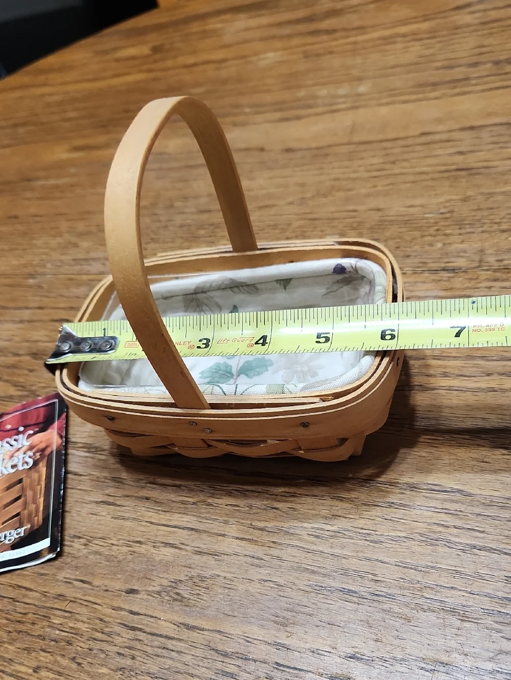 Longaberger Parsley Basket 1999